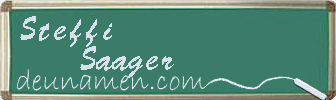 Steffi Saager Visitenkarte